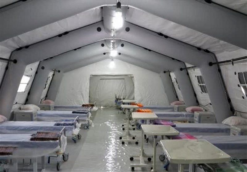 بیمارستان صحرایی ۶۰ تختخوابی سپاه در مرز خسروی افتتاح شد+ فیلم