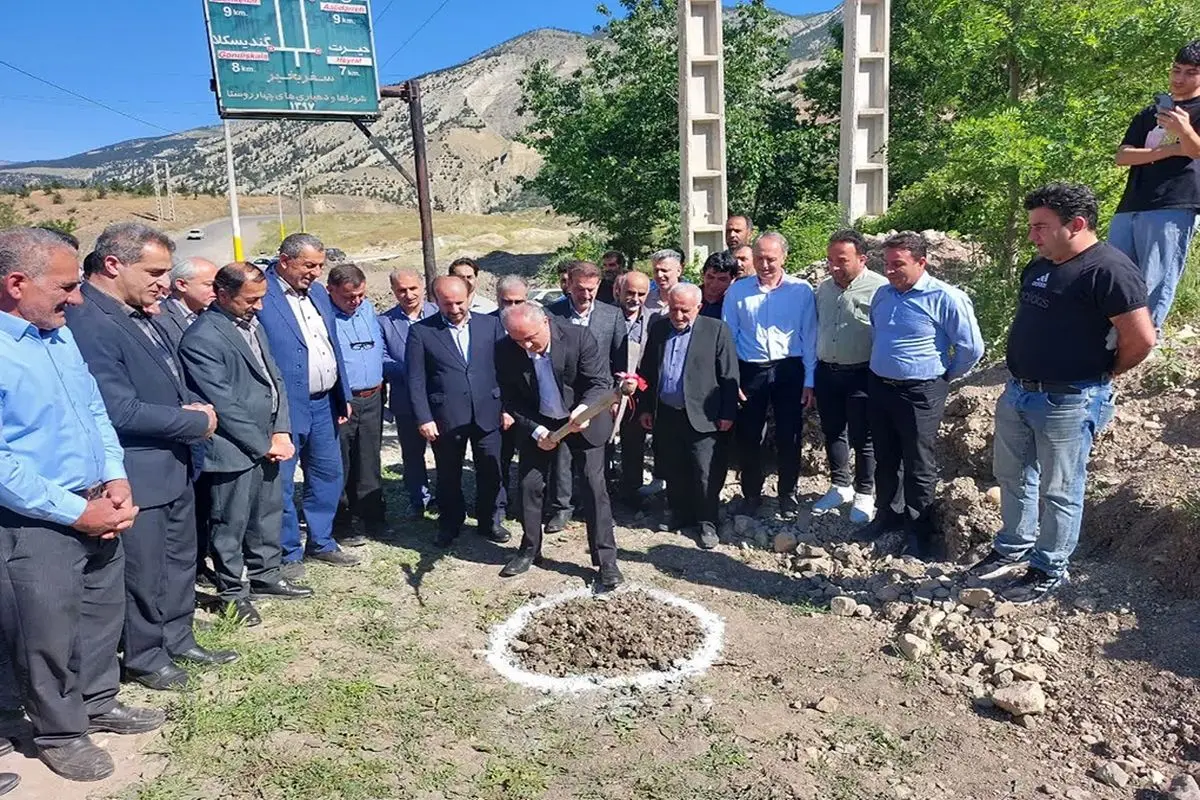 عملیات اجرایی گازرسانی به ۶۷ روستای بخش کجور نوشهر آغاز شد