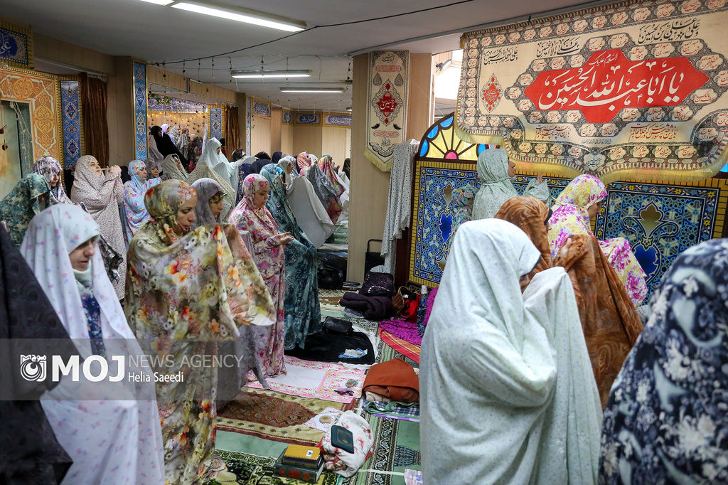 برگزاری اعتکاف بانوان دانشگاه‌های مشهد از ۱۲ رجب