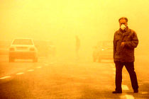 گرد و غبار  امروز خوزستان سیر صعودی داشت