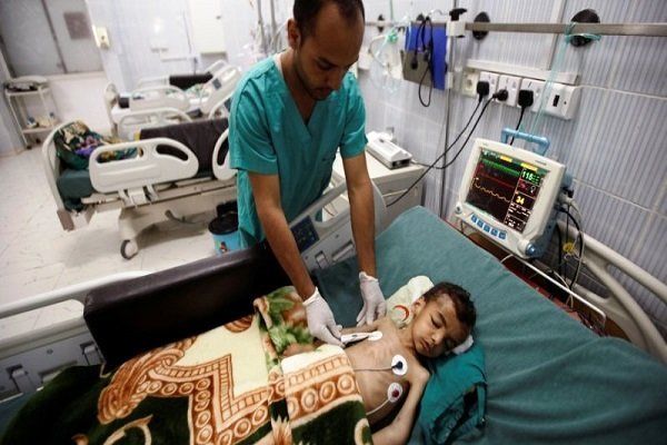 وبا در یمن به کشتار کودکان ادامه می دهد 