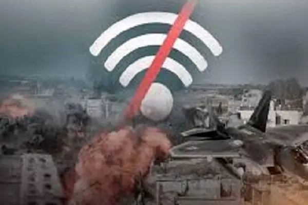 اینترنت و تلفن همراه در شهر غزه قطع شد