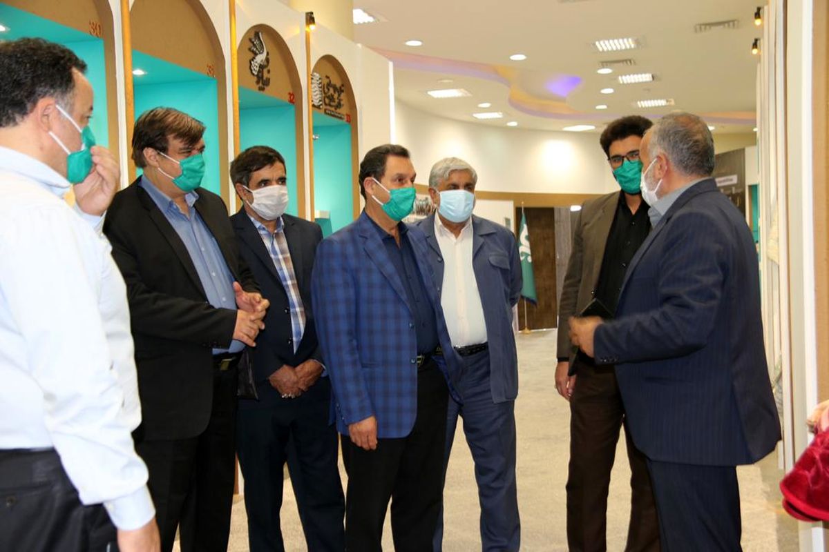 بازدید مسئولان اتاق اصناف یزد از نمایشگاه دائمی توانمندیهای صنعت استان