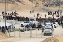 حضور ویتکاف در مرکز توزیع کمک ها در جنوب غزه