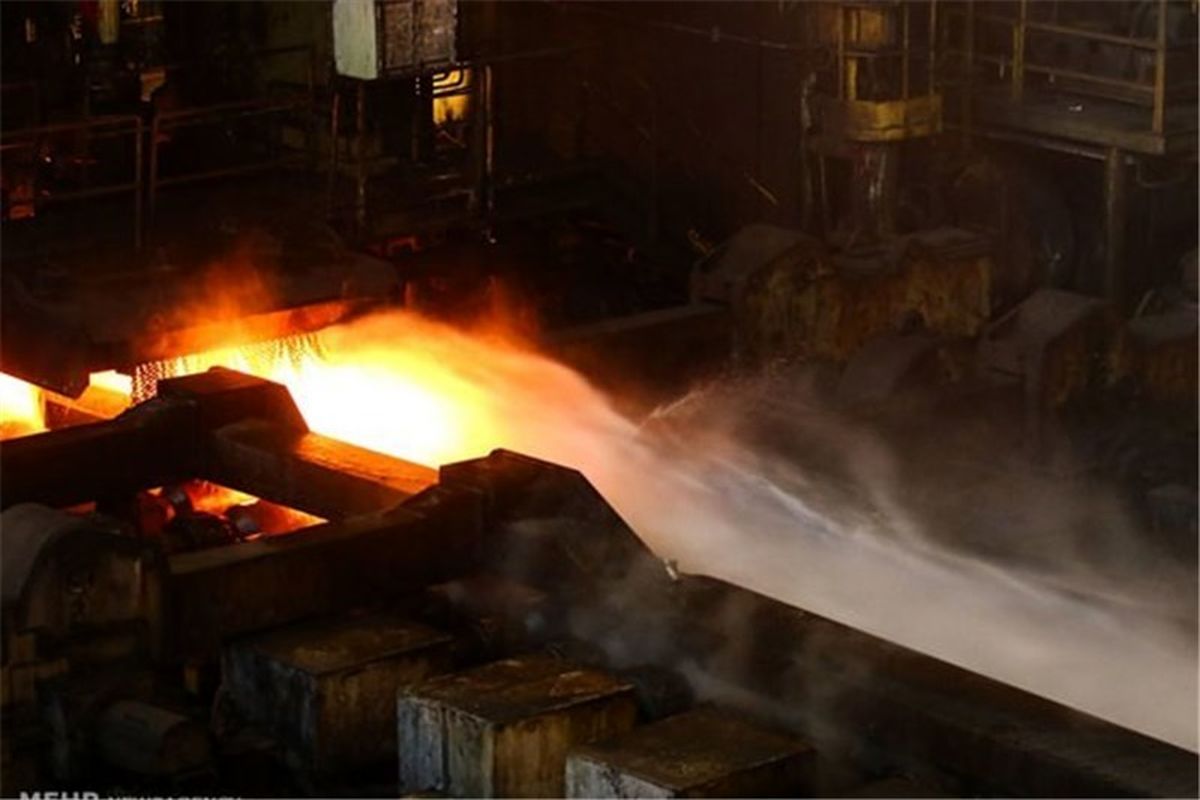 تولید فولاد ایران ۴۰.۴ درصد رشد داشت