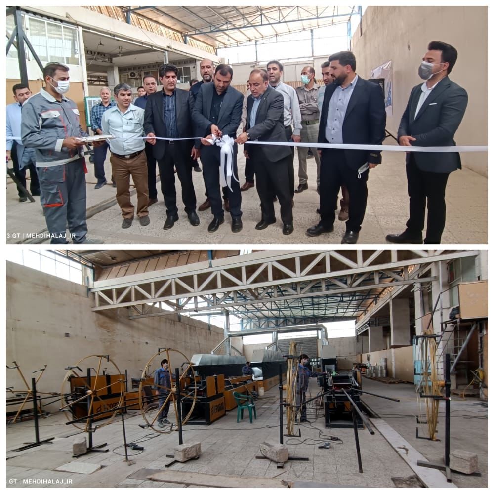 کلنگ زنی و افتتاح ۵ طرح صنعتی به مناسبت هفته دولت در دزفول