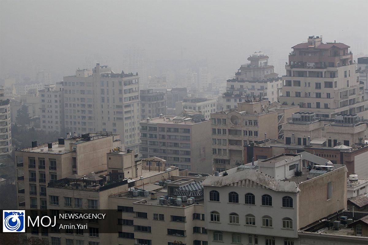 کیفیت هوای تهران ۲۶ دی ۹۸ ناسالم است/ شاخص کیفیت هوا به ۱۱۱ رسید