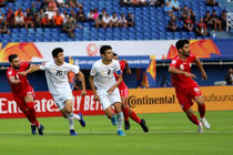 نتیجه بازی تیم ملی فوتبال امید ایران و کره جنوبی در نیمه نخست