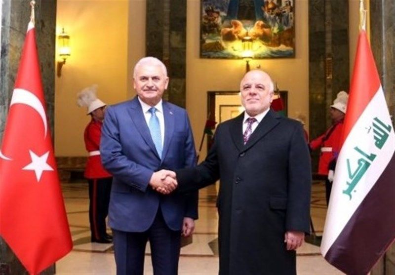 نخست وزیر عراق با همتای ترکیه‌ای درباره همه‌پرسی کردستان عراق گفت‌وگو کرد