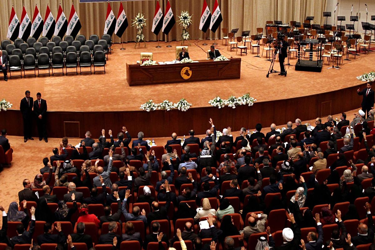 پارلمان عراق برافراشتن پرچم اسرائیل را عمل مجرمانه اعلام کرد