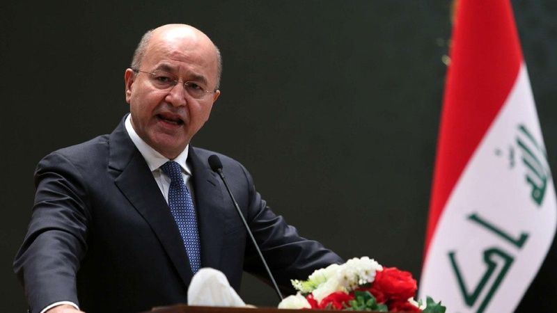 برهم صالح رئیس جمهور عراق استعفا کرد