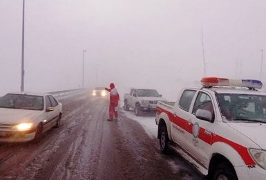 هلال‌ احمر در ۱۲ استان در پی هشدار سازمان هواشناسی در آماده باش است