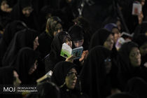 شب بیست و یکم ماه مبارک رمضان در گلستان شهدا اصفهان