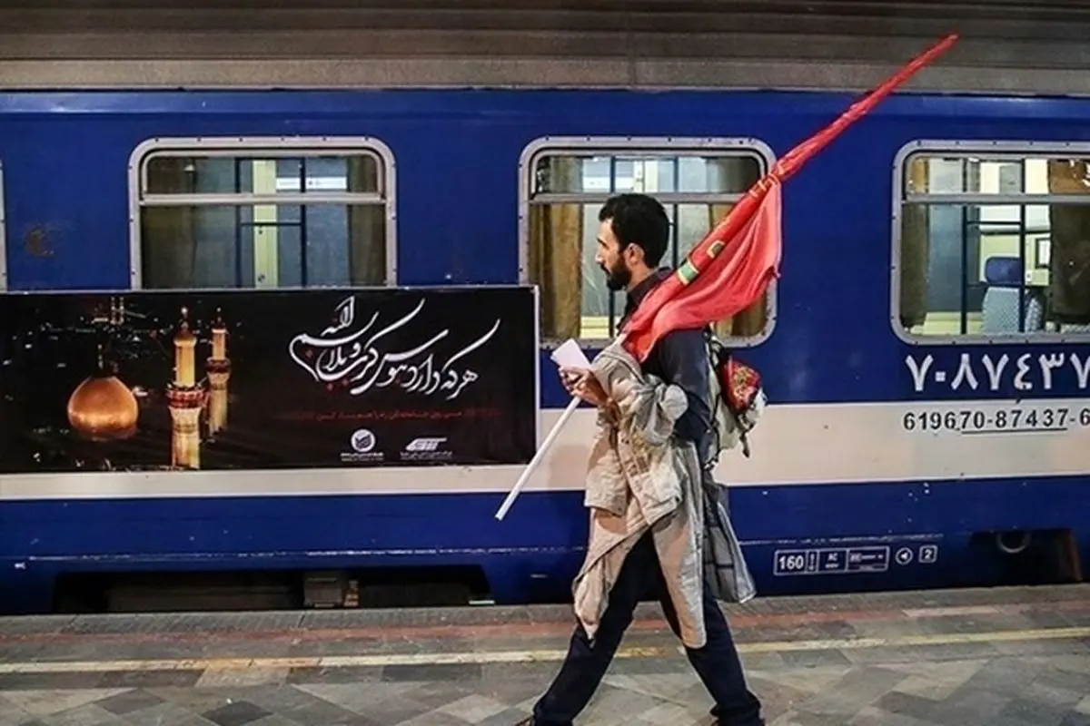 جابهجایی رایگان زائران اربعین با ریلباس در مسیر خرمشهر-شلمچه انجام می شود