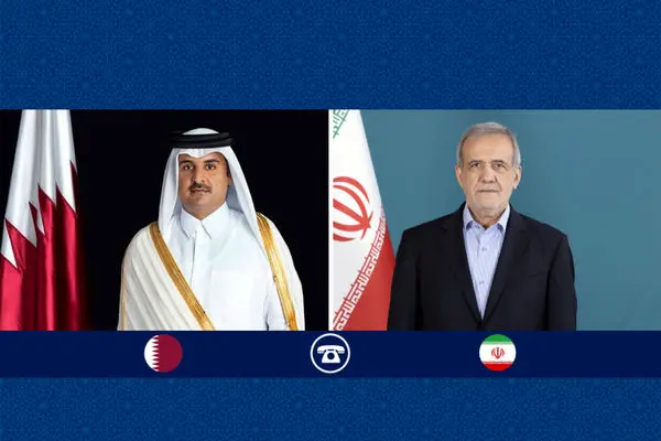 تاکید ایران و قطر بر اتحاد کشورهای اسلامی علیه تجاوزات تل‌آویو
