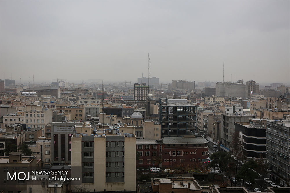 کیفیت هوای تهران در 10 دی 97 ناسالم است