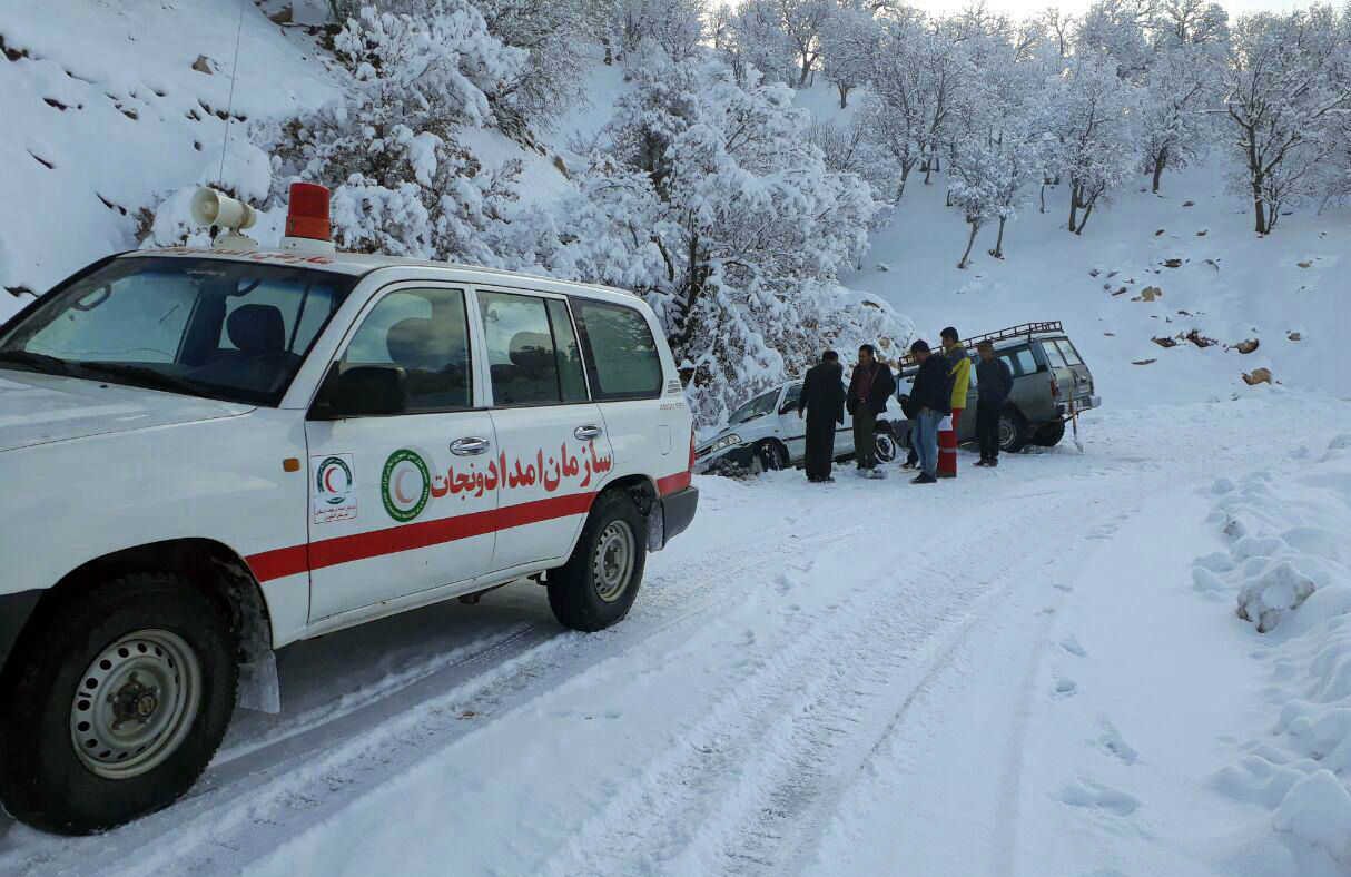 کمک رسانی به ۱۹۲ نفر در سوانح جوی ۷ استان در ۴۸ ساعت گذشته
