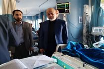 وزیر کشور از مجروحان و تعدادی از خانواده شهدای حمله تروریستی گلزار شهدای کرمان عیادت کرد