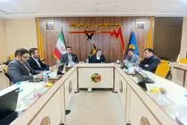 نشست هم اندیشی مدیران عامل برق منطقه ای و توزیع برق استان ایلام با موضوع توسعه زیرساخت های برق استان