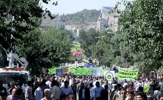 مسیرهای راهپیمایی روز جهانی قدس در کردستان مشخص شد