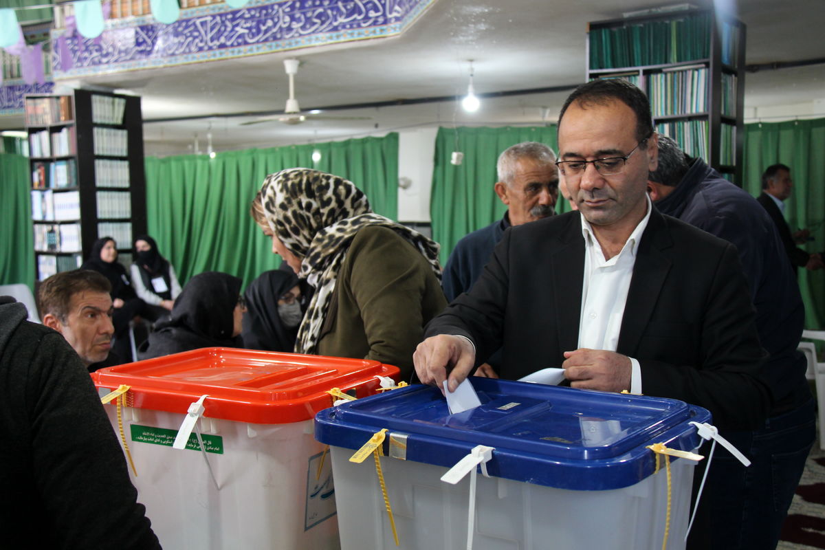 مشارکت بیش از ۴۳ درصدی مردم مازندران در انتخابات