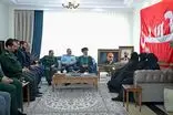 وزیر دفاع با خانواده شهیدان رشید و محرابی دیدار کرد