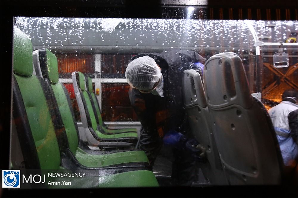 تکذیب استفاده از جوهر نمک برای ضد عفونی کردن اتوبوس‌ها