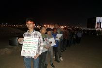 یادمان ۲۸ نوجوانِ مظلوم شهید یزدیِ جبهه غرب با حضور دانش آموزان اشکذری