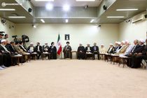 دیدار رئیس و اعضای مجمع تشخیص با رهبر انقلاب