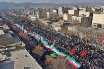 راهپیمایی باشکوه یوم الله ۲۲ بهمن در مشهد برگزار شد