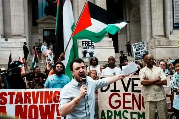 نیویورک مملو از معترضان در حمایت از فلسطین