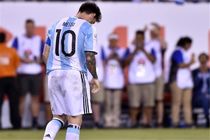 مسی از تیم ملی آرژانتین خداحافظی کرد