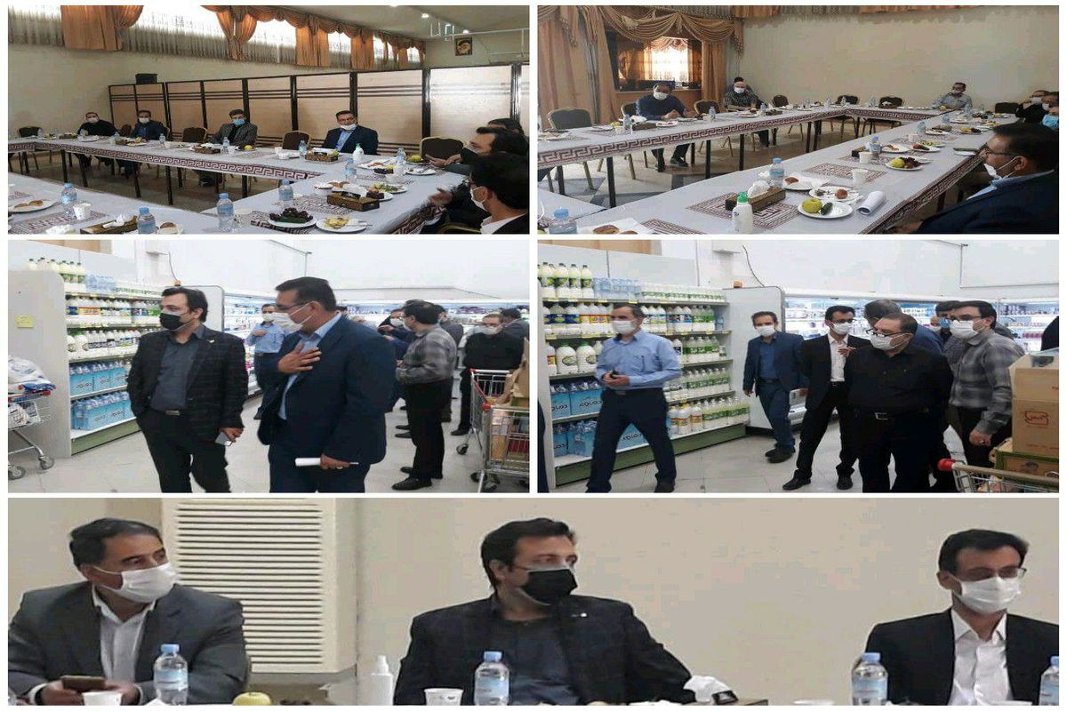 دیدار سرپرست مخابرات منطقه اصفهان با اعضای هیئت مدیره شرکت تعاونی مصرف کارکنان