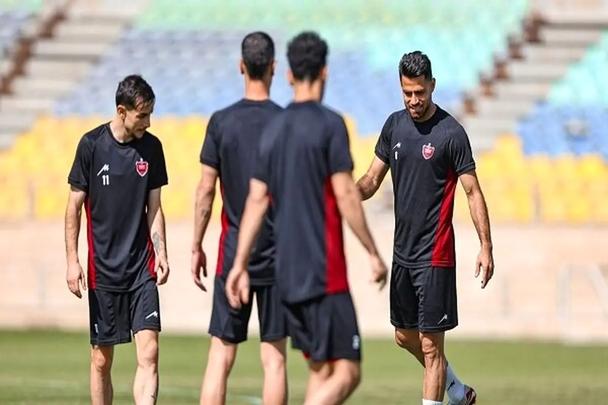 تمرینات پرسپولیس