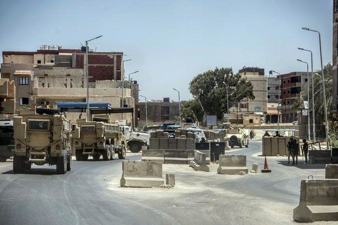 کشته شدن 8 شبه نظامی در شبه جزیره سینا توسط پلیس مصر