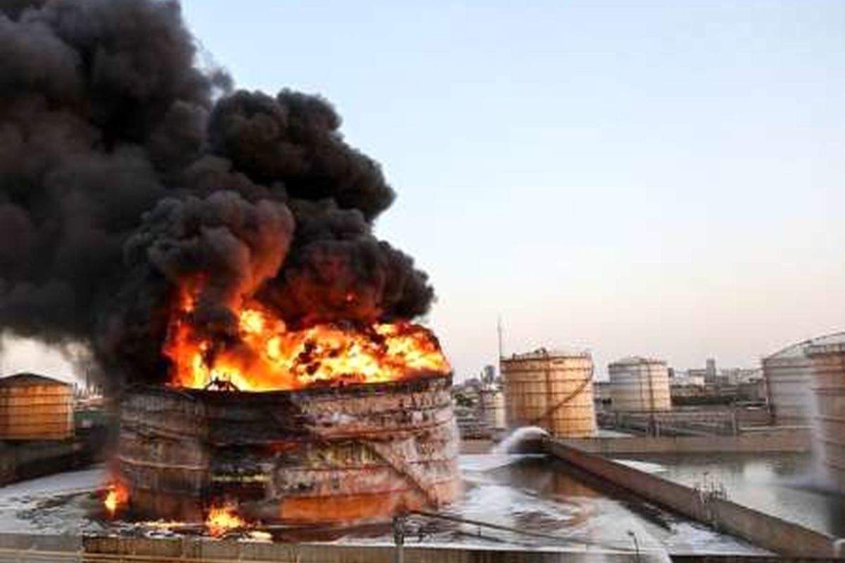 آتش سوزی ۶۰ میلیون یورو خسارت به پتروشیمی ماهشهر وارد کرد