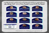  اعضای ستاد انتخابات چهاردهمین دوره ریاست جمهوری در استان اصفهان منصوب شدند