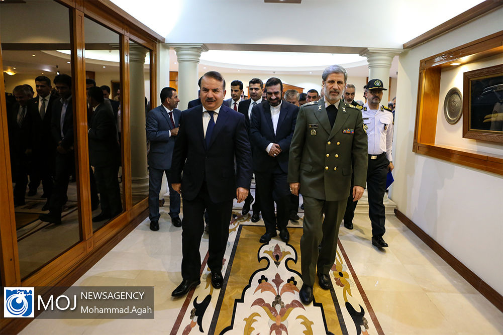 دیدار وزیر کشور عراق با وزیر دفاع ایران