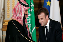 Bin Salman and Emmanuel Macron discussed middle east issues