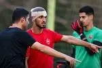 علی علیپور به مصدوم به تمرینات پرسپولیس بازگشت
