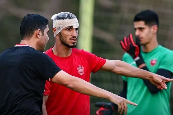 علی علیپور به مصدوم به تمرینات پرسپولیس بازگشت