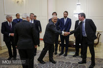 دیدار وزیر امور خارجه اسبق انگلیس با ظریف