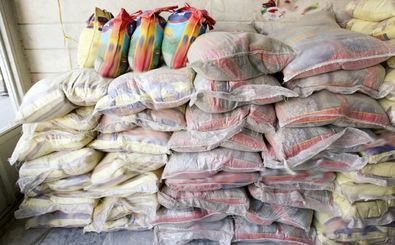 محموله برنج قاچاق در نایین توقیف شد