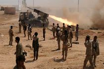 تجمع نظامیان سعودی هدف حمله ارتش یمن قرار گرفت