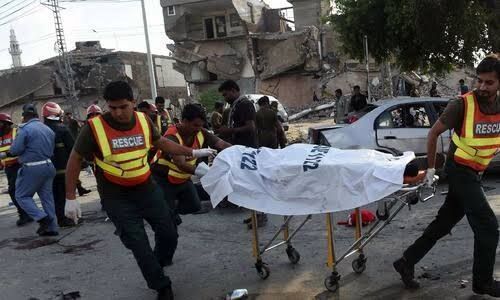 کشته شدن 20 تن بر اثر انفجار بمب در پاکستان