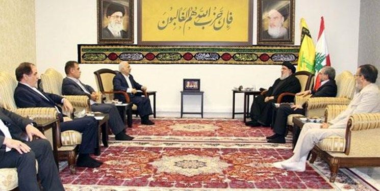 هیئت پارلمانی ایران با سید حسن نصرالله دیدار و گفتگو کردند
