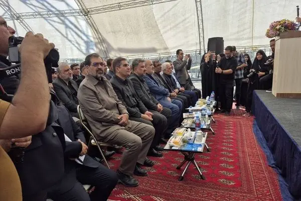 آغاز حفاری تونل آب بر طرح تامین آب شرب مشهد از یال شمالی هزار مسجد با حضور وزیر نیرو