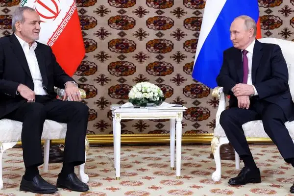 پوتین از تمایل روسیه برای صادرات ۵۵ میلیارد متر مکعب گاز به ایران خبر داد