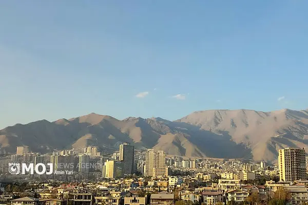 روند افزایشی دمای هوای تهران در سه روز پیش‌رو
