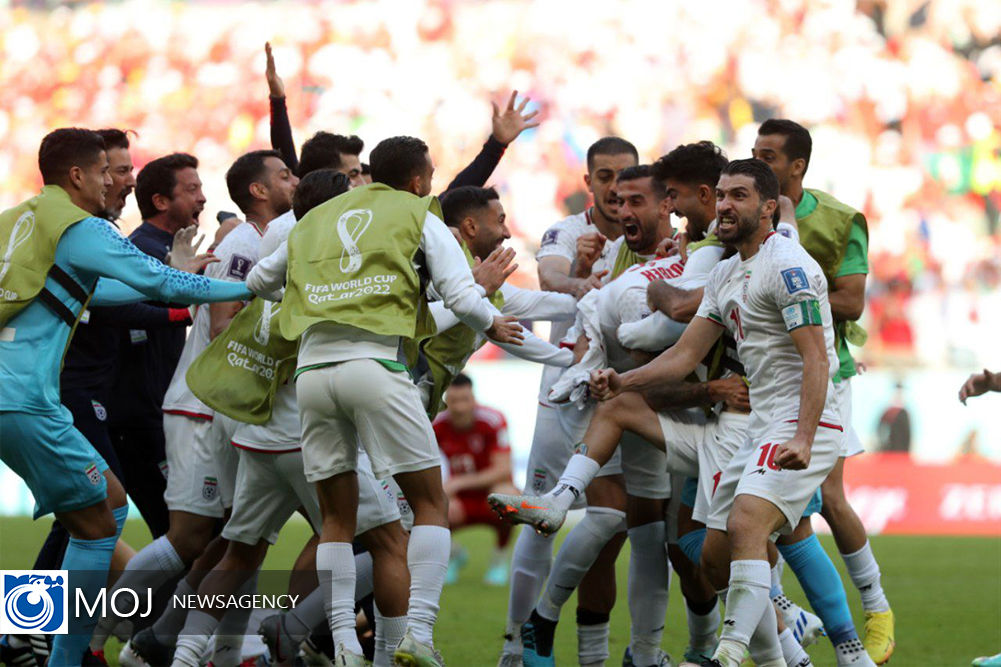 جام جهانی فوتبال - دیدار ایران و ولز (۱)